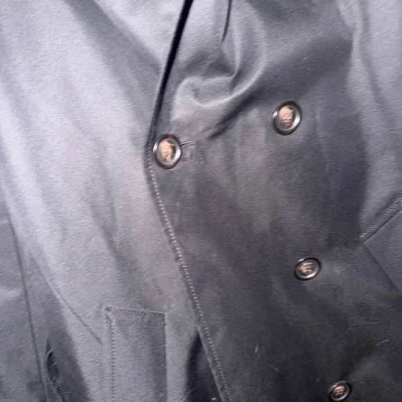 Signature coach black trenchcoat with monogram lining - Picture 8 of 15